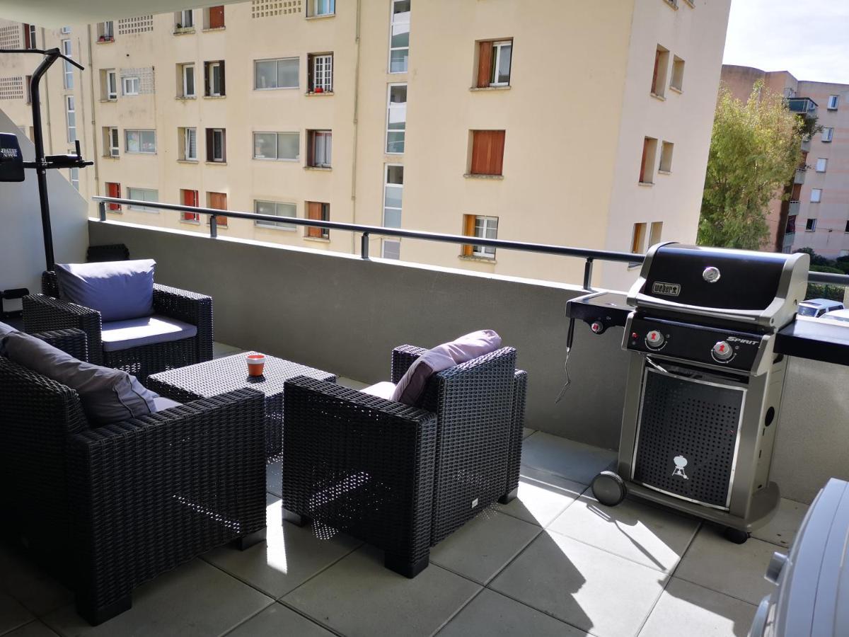 Ferienwohnung Agreable T2 Neuf Ajaccio Climatise Wi-Fi Exterior foto